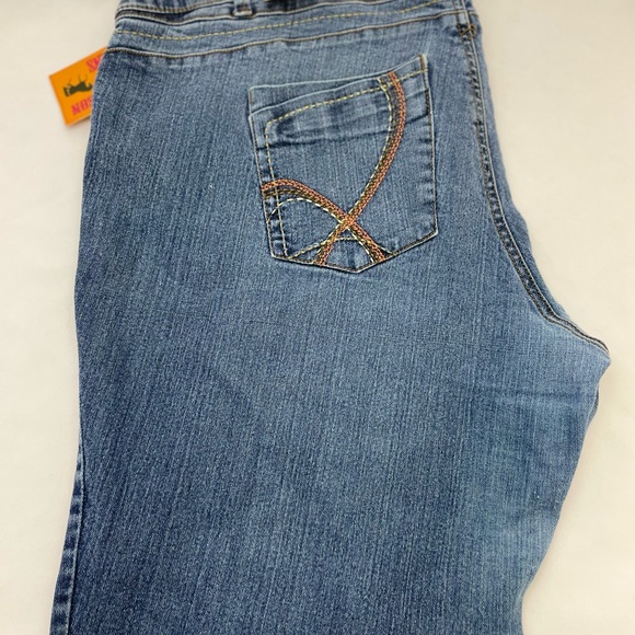 Ross Thomson Denim Jeans Faded Blue Straight NWT Missized Men's 42 W x 32* - Picture 2 of 11